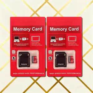 Memory card with adapter, micro tf Micro SD card is compatible with wireless security camera recording, dashcam footage, mobile phone files, and supports PC document storage