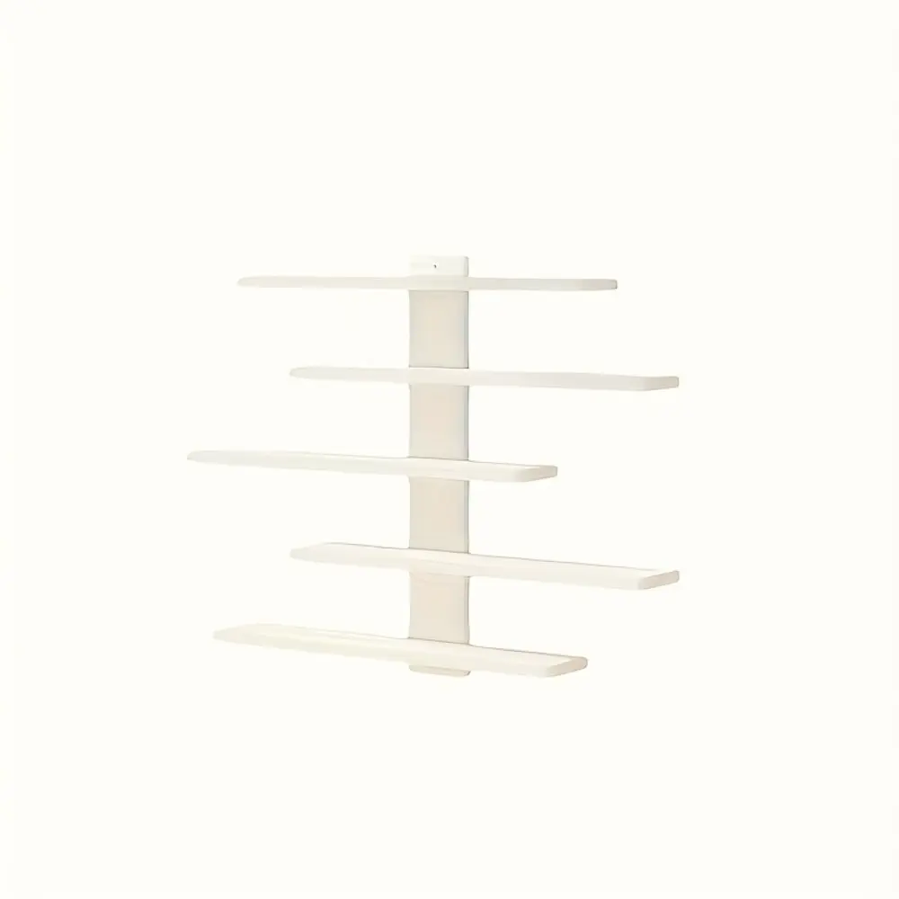 Adjustable wall-mounted display shelf, a modern home decor storage rack with Wall Mount Design suitable for action figures, small building blocks and collectibles, which can hold dolls, statues and toys