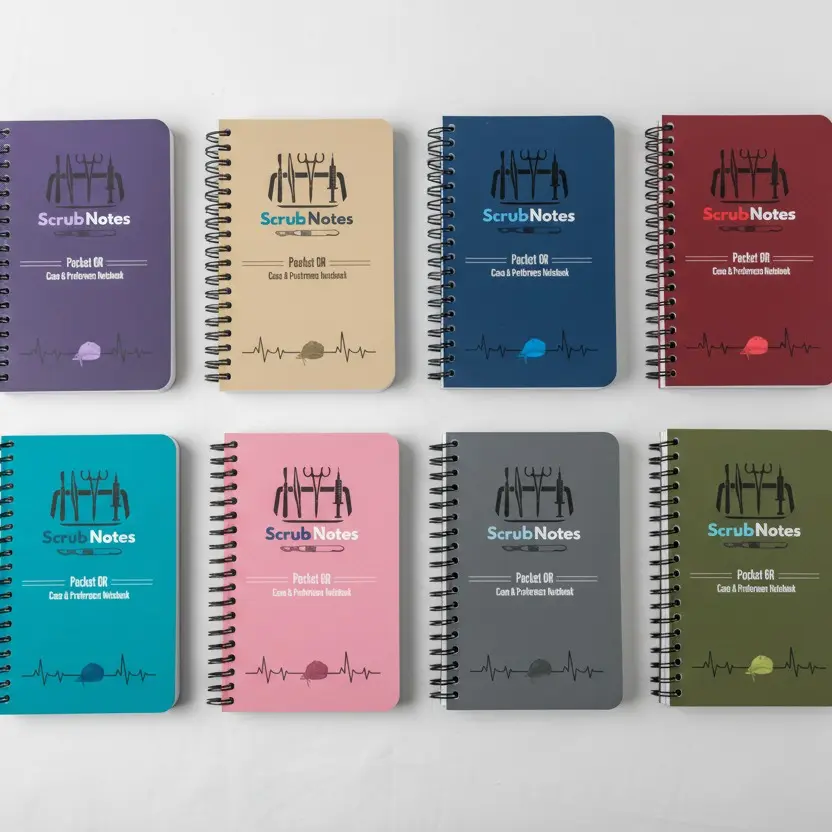 ScrubNotes Pocket OR Case & Preference Notebook ScrubNotes Pocket OR Case & Preference Notebook