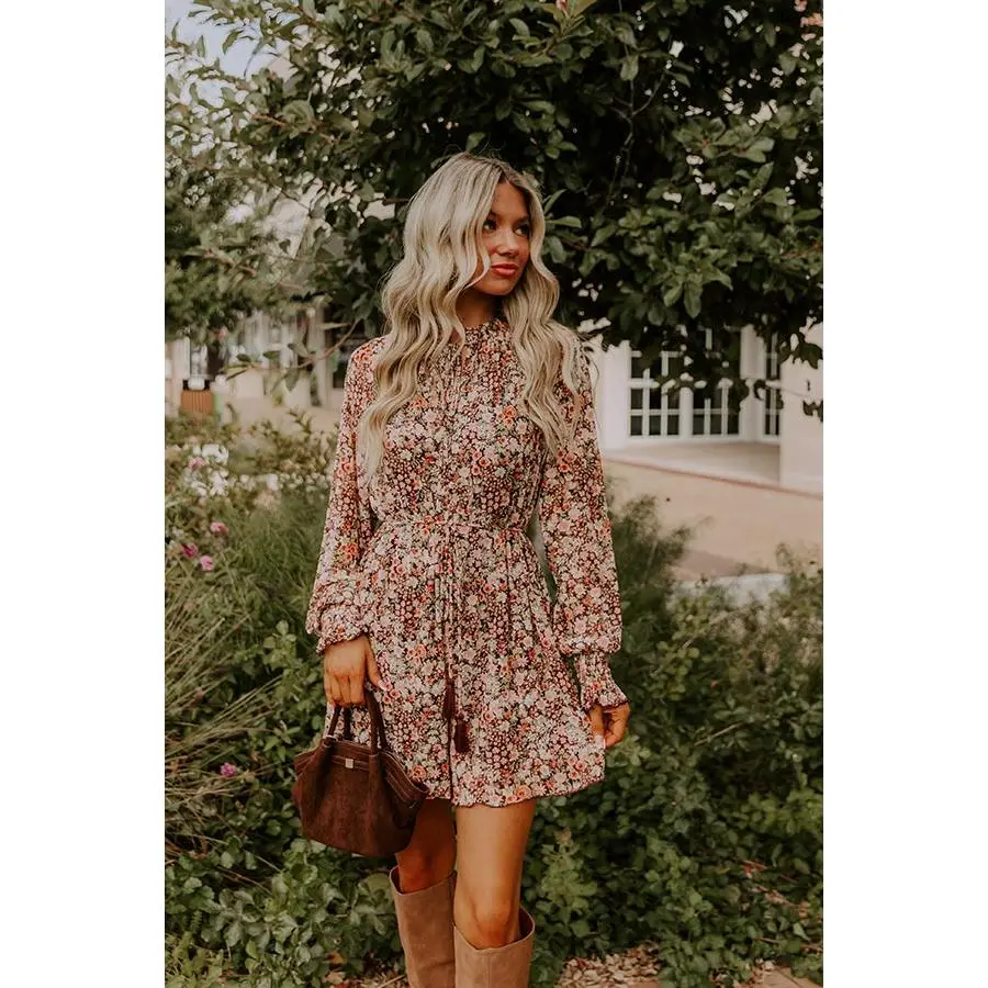 Blooming Personality Floral Mesh Romper