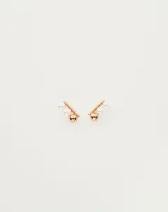 Shell Pearl Line Studs