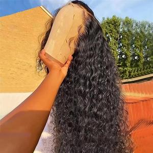 Bling Hair Deep Wave HD Lace front 13x6 13x4 Kinky Curly Human Hair Wigs Transparent Lace Frontal Wig PrePlucked Glueless 180 Density Wigs For Women with Baby Hair #Summervibes