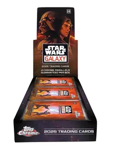 Star Wars Topps Chrome Galaxy 2025 Hobby Box