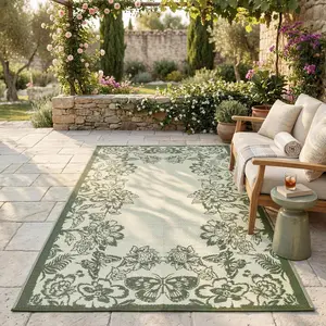 Outdoor Rug  Waterproof, Weather Resistant, Easy to Clean, and Non-Slip, Perfect for Balcony, RV Travel, Beach, Backyard, Patio, Camping, and Deck.