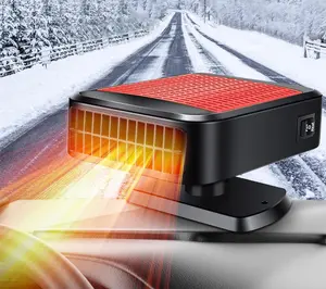 Portable Car Heaters for Vehicle,12V Car Heater that Plugs into Cigarette Lighter,200W Fast Heating Car Defroster Windshield Defogger,2 in 1 Heating & Cooling car heaters for vehicle