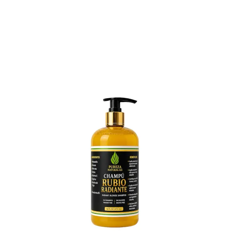 Herbal Haircare Liquid Shampoo with Chamomile, Calendula, Aloe Vera, Keratin, Honey, Vitamin E - Cleansing, Hydration-Focused Gentle Care for Kids and Blonde Hair, Hydration Focus, Natural Ingredients, Daily, Sensitive Skin, Soothing, Ginger, Unisex, Clea