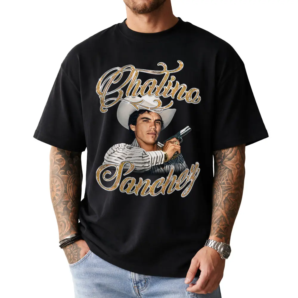 CHALINO SÁNCHEZ Mexican Graphic T-Shirt, Hoodie, Sweatshirt – Unisex Mexico Chicano Style, Retro Vintage Clothing Streetwear For Men Women
