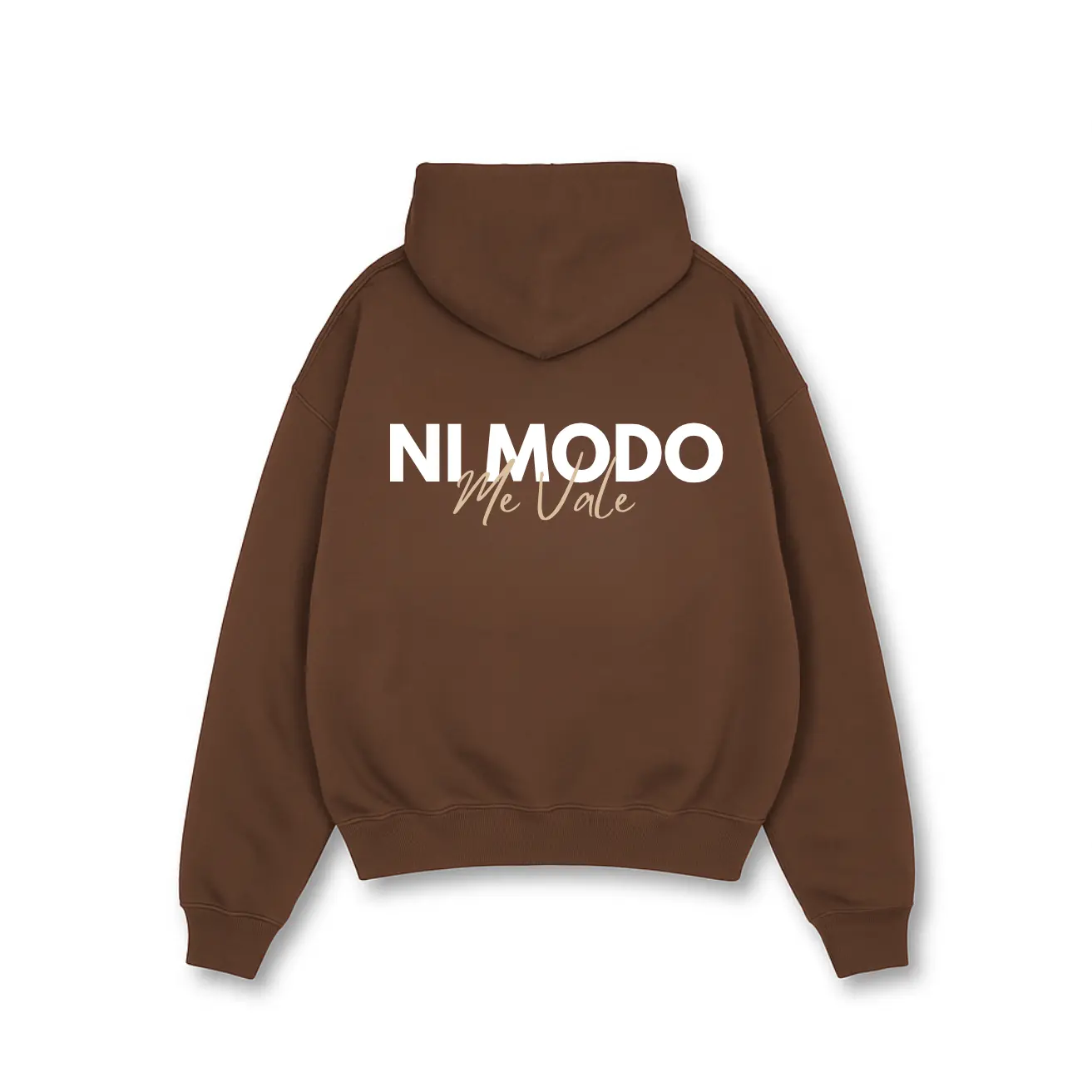 Me Vale -  Mocha Brown Hoodie
