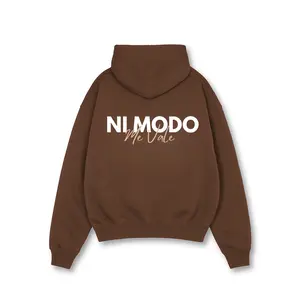 Me Vale - Mocha Brown Hoodie Me Vale - Mocha Brown Hoodie