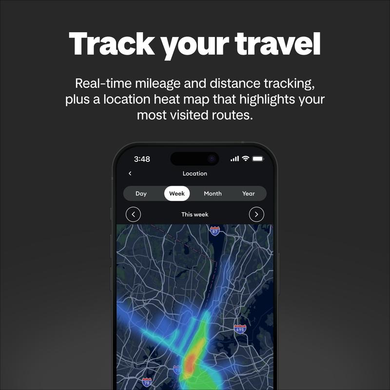 DIMO GPS Vehicle Tracker with Real-Time Location | OBD2 Wireless Scanner, AI-Powered Diagnostic Tool for Check Engine Light & 9000+ Error Codes | Track Driving Habits, Battery & Fuel Usage