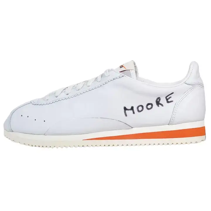NIKE x Kenny Moore Classic Cortez QS 'White' Men's Sports Sneaker