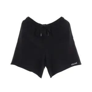 Pre-owned Celine Cotton Small Leather Goods Shorts