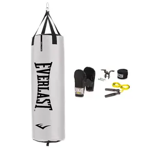80lb Elite Heavy Punching Bag, Glove, Wrap, Rope and Hanger Bundle 80lb Elite Heavy Punching Bag, Glove, Wrap, Rope and Hanger Bundle
