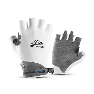 Summer breathable half - finger sports gloves, outdoor cycling and fitness anti - slip gloves, unisex anti - callus and wear - resistant gloves, Breathable Workout Gloves