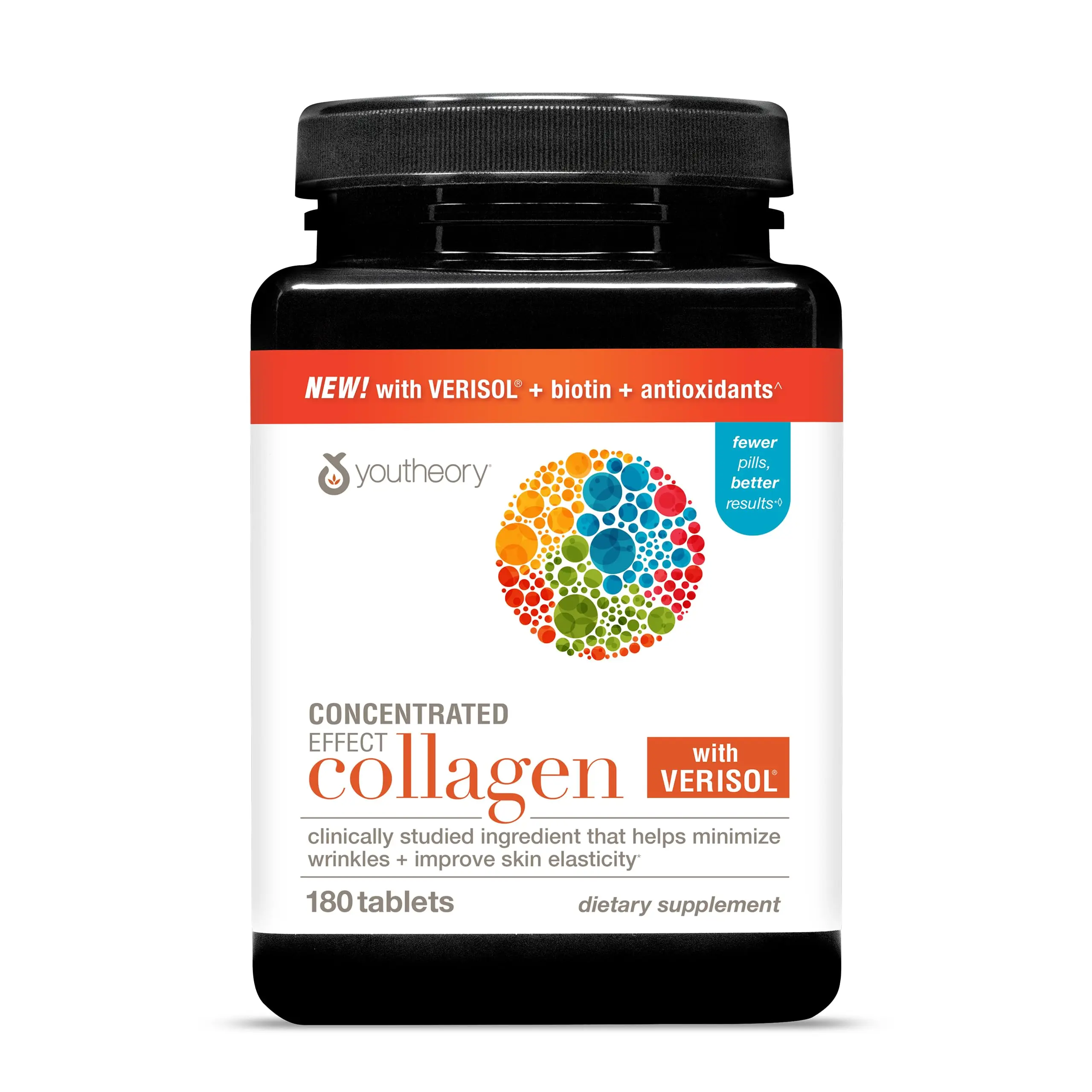 Youtheory Concentrated Effect Collagen with Verisol - 180 capsules Youtheory Concentrated Effect Collagen with Verisol - 180 capsules