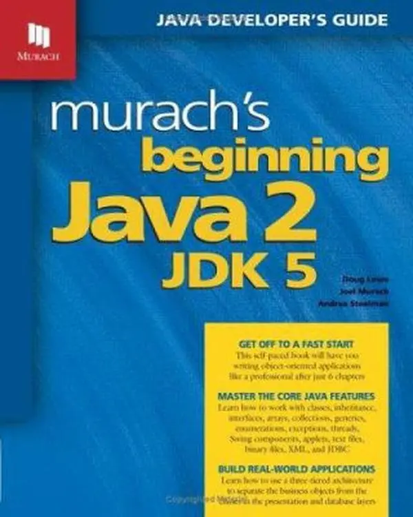 USED Book - Murach's Beginning Java 2, JDK 5 by Doug Lowe (Paperback) - english