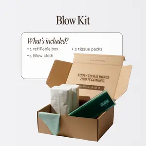 Blow Kit (1 box + 2 tissue packs)