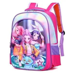New Style Schoolbag: Cartoon Kindergarten Hard-Shell Backpack — 3D Anime-Style, Breathable, Suitable for Boys, Girls, and Primary School Students