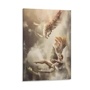 Icarus Fallen Canvas Wall Art Posters For Room Aesthetic And Decor Canvas Poster Bedroom Decor Sports Landscape Office Room Decor Gift