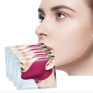 Face Lifting Kit, Double Chin - Women's Contour Tightening Bands, Easy Use Non-Irritating Skin Care Tool, Portable Facial Toning Tool