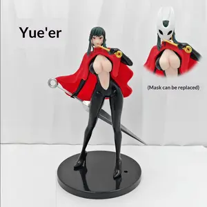 Stand Yor Silk Song Replaceable Mask Peak Girl Anime Model Desktop Peripheral, Collectible Figure, Unique Gift Idea