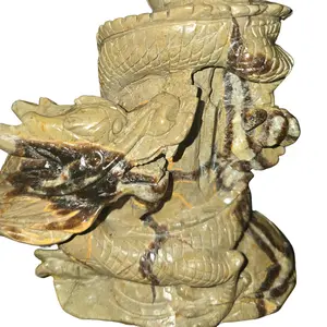 Dragons Blood Dragon Crystal Carving Unique Mystical Art for Collectors and Enthusiasts