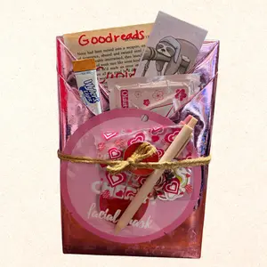 Cozy Date with a Book Wrapped Paperback Novel