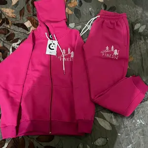 Hot Pink fem Finesse Jogger