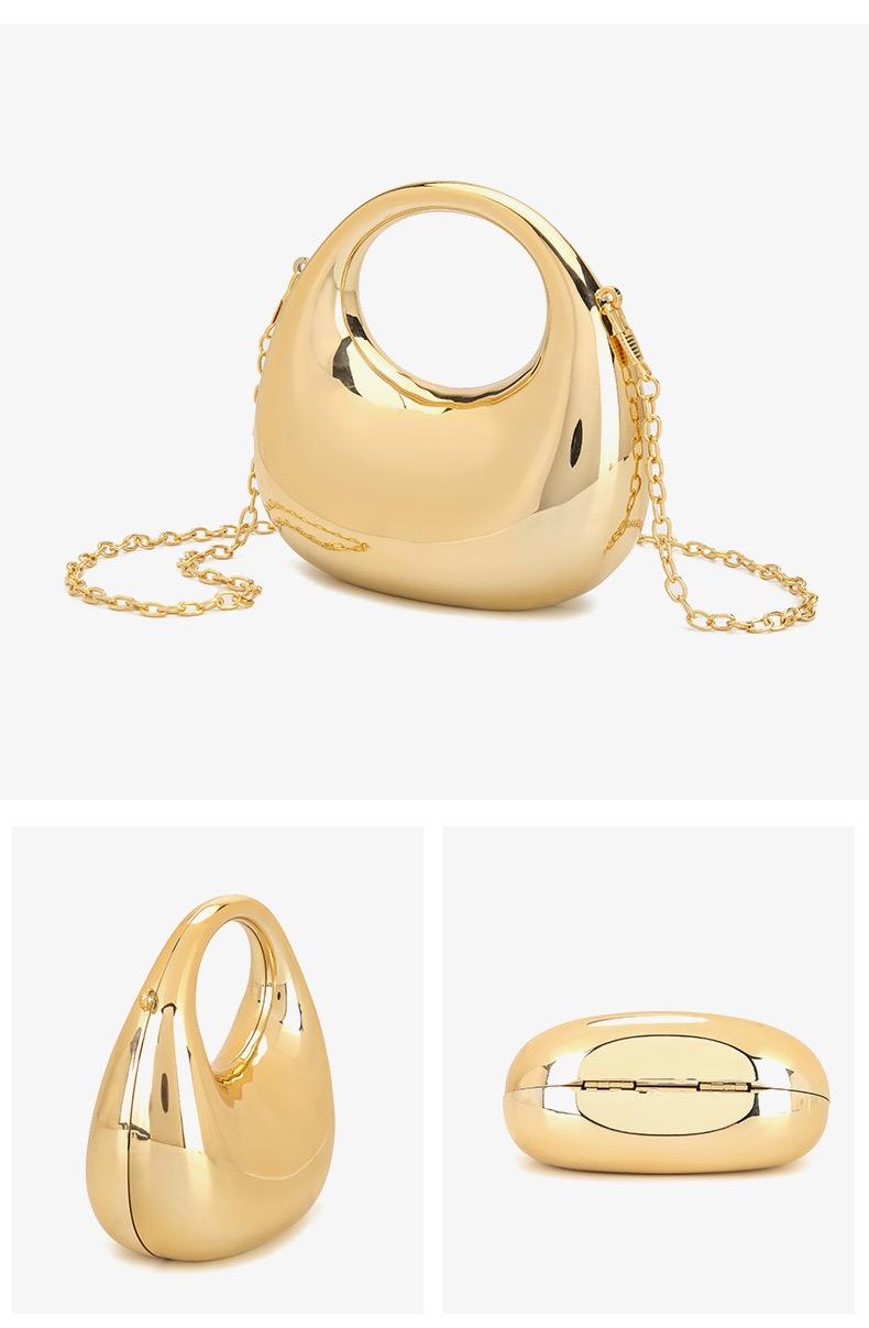 Candy Color Mini Bag, Crescent Acrylic Bag, Lipstick Coin Purse Crossbody Bag