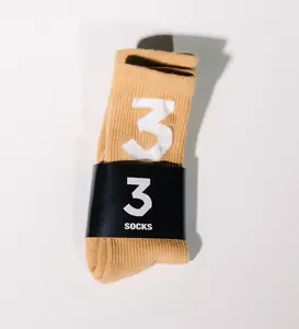 Tan Chance 3 Socks
