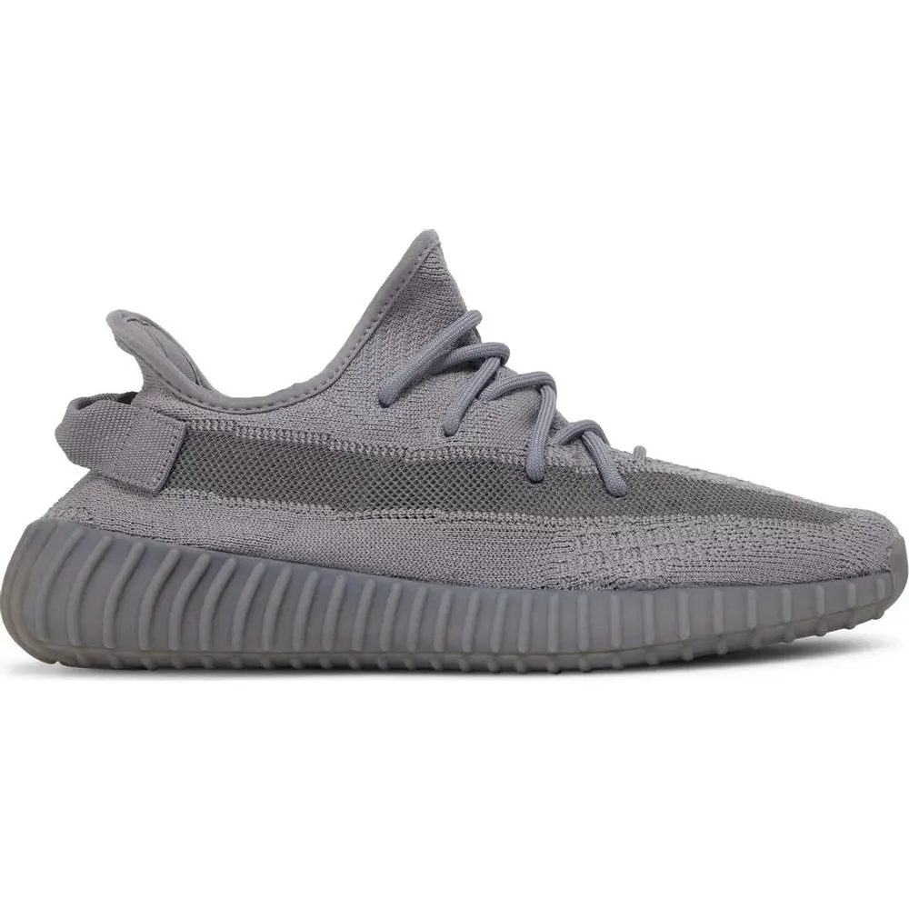 Adidas Yeezy Boost 350 “Steel Grey” Fashion Sneakers Closed Trainer Sports Shoes Runner