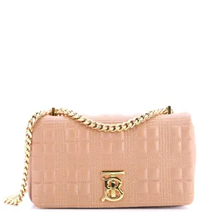 Pre-owned BURBERRY Leather Shoulder Bags Lola Shoulder Bag Quilted Lambskin Small by Rebag
