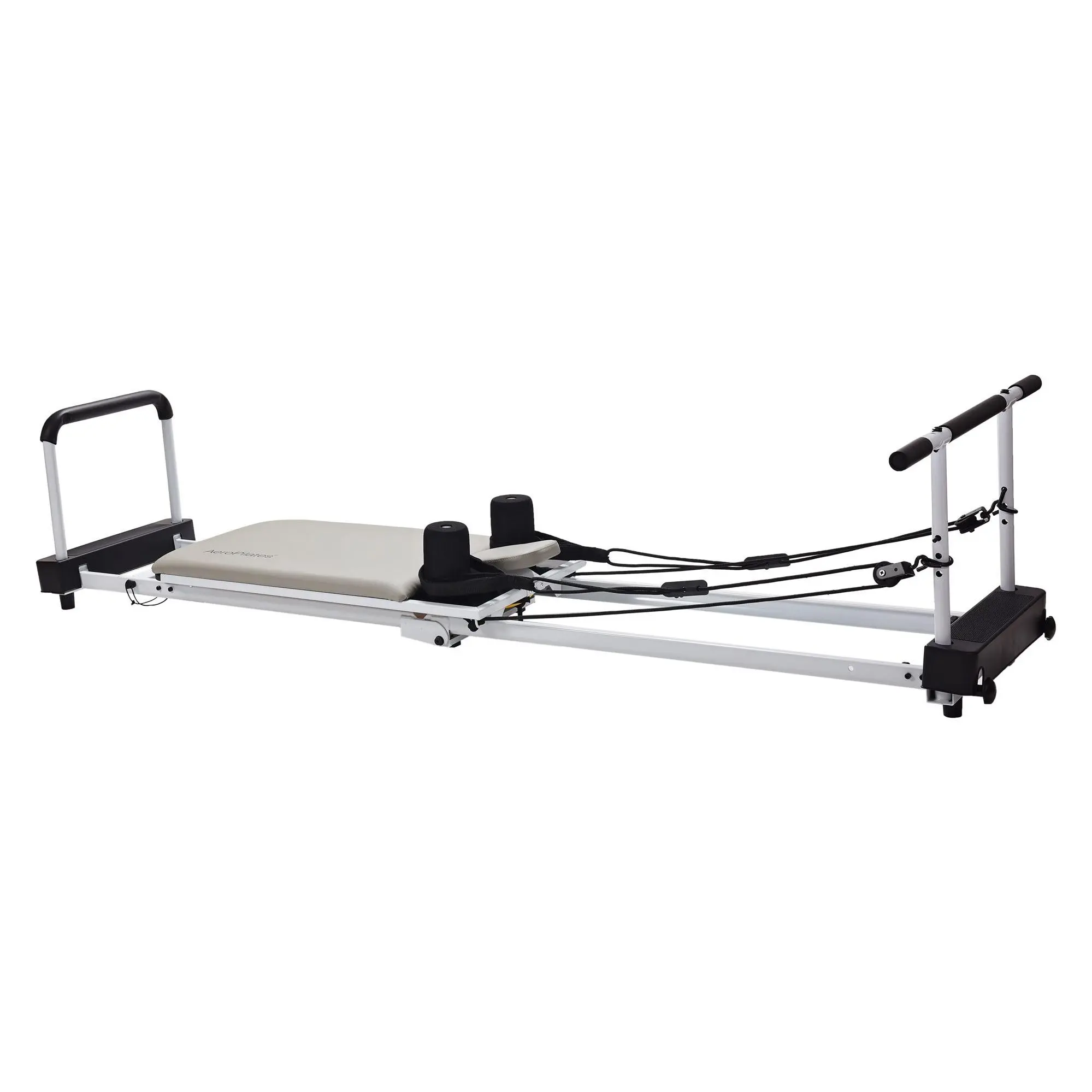 Pilates Home Studio 4-Cord Reformer with DVDs and Wallchart Pilates Home Studio 4-Cord Reformer with DVDs and Wallchart