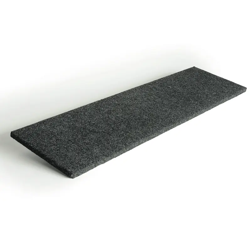 Premium Black MDF Mounting Board - 11 in x 40 in x 3/4 in