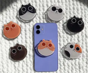 Cute Cat Phone Grip | Cat Phone Griptok | Griptok Phone Accessory | Acrylic Phone Grip | Cute Phone Stand | MagSafe Compatible
