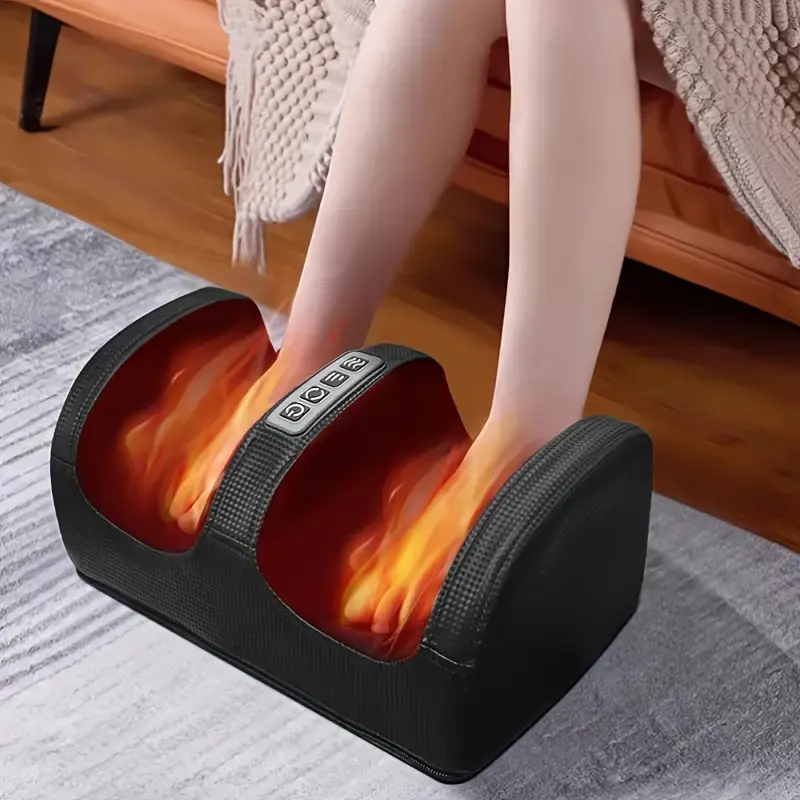 Foot massager, automatic foot kneading and rolling, fitness equipment, whole body massager, muscle relaxer, leg massage and pedicure machine. Relaxing and comfortable calves is an ideal gift for mom. , relax the auxiliary. Relaxation Aid