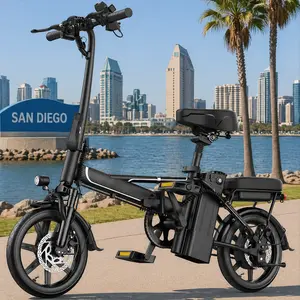 14" Mini E-Bike|500W(Peak 750W) Pure AluminumFrame|22Mph Top Speed |Up to 40 Miles Range Perfectfor Campus Commutes, Grocery Runs, or Leisure Rides NoMore Sweating - Electric Assist for Smooth Hills & LongDistances!