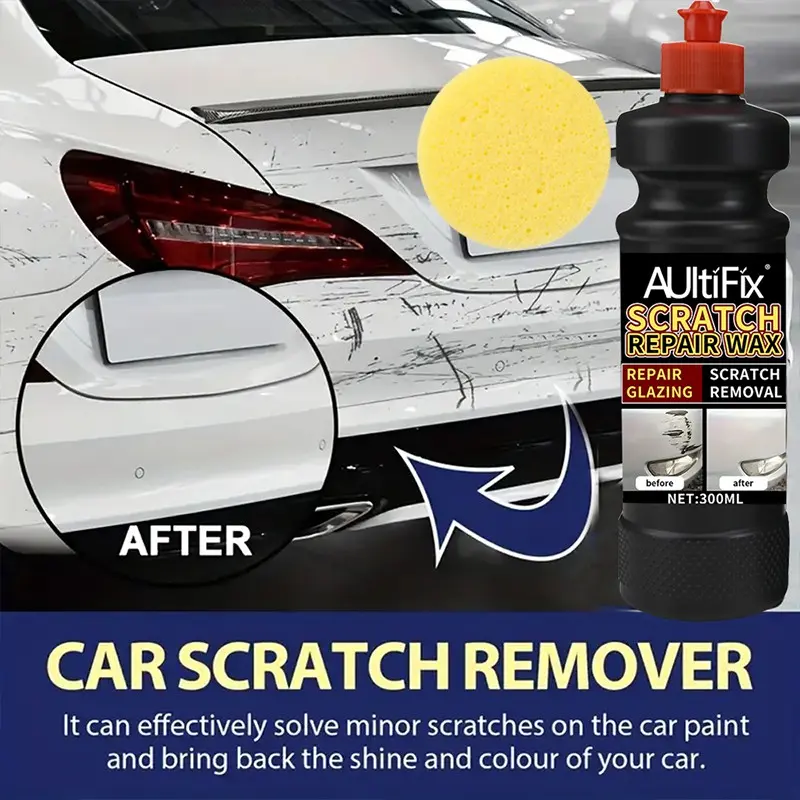 300ml Automotive Paint Scratch Repair Wax Universal Car Body Polishing Cream Remove Scuffs Oxidation Stains Restore Shine
