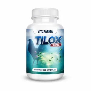 Vitofarma Tilox Forte | Poultry Wellness Support | 100 Capsules