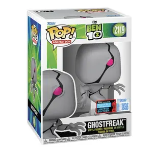 Funko Pop! Ben 10 Ghostfreak 2025 NYCC Limited Edition Vinyl Figure 2119 Collectible Toy