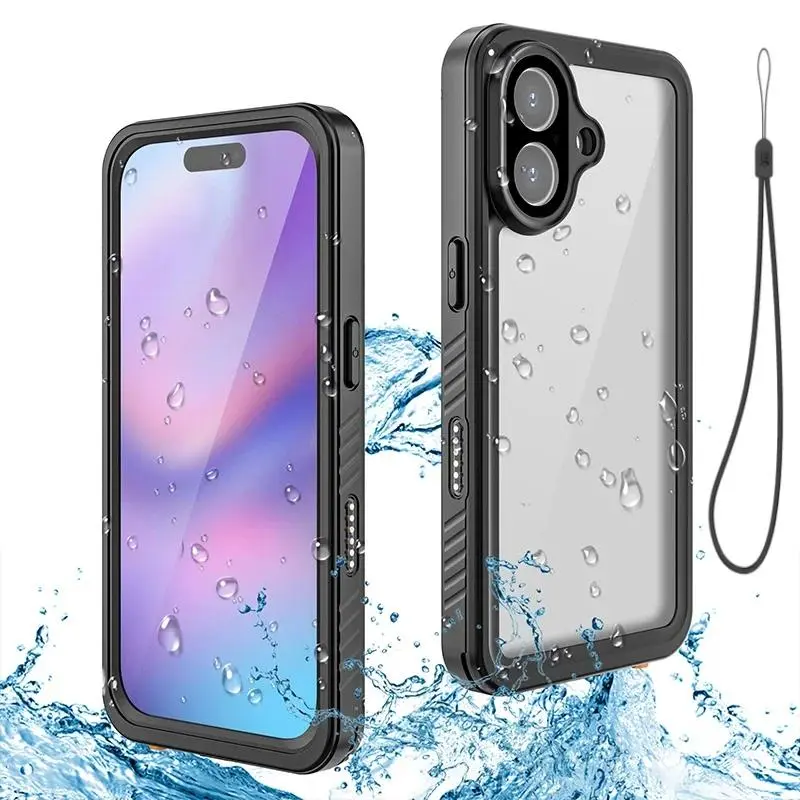 HAY Shellbox Upgraded Waterproof Phone Case for iPhone 17 Pro Max/17 AIR/16/15/14/13360 Full Coverage IP68 Certification
