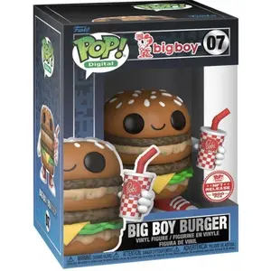 Funko POP! Digital Bob's Big Boy - Big Boy Burger #07 LE 1500 NFT Exclusive