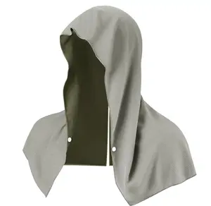 Women Men Cooling Hoodie Towel Absorbent Quick-Drying Cooling for Hot Weather Neck-face Fitness Gym