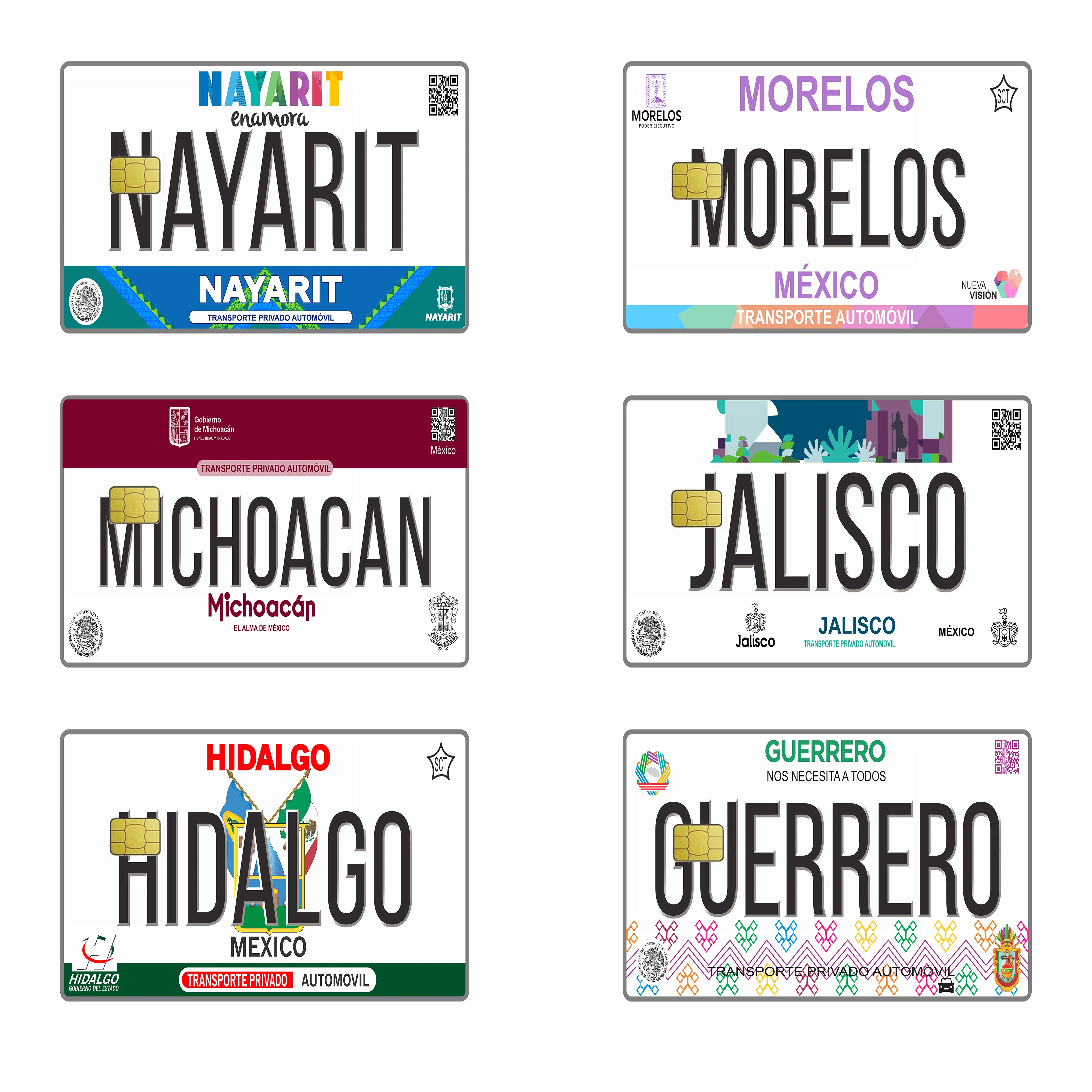 2pcs Holographic Mexico Placas Card Sticker Cover - Funny Decal with Slim Design for Personalizing Bank Cards, Trolleys, Gym Sticks