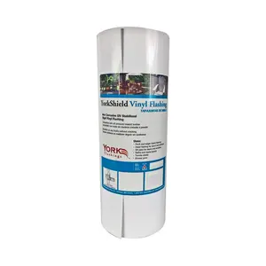 York White Vinyl Roll Flashing, 12 in x 600 in Single Roll, Multi-Purpose Aquarium Decor for Fish Tanks & Aquatic Pets, Fish Tank