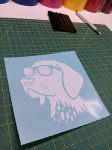 GSP with Sunglasses/ German Short Haired Decal/ Sticker