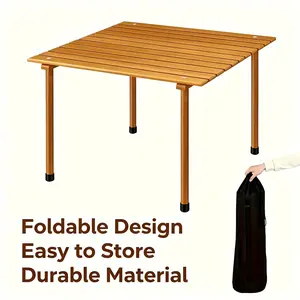 Lightweight folding table, suitable for cooking, beach, picnic, travel, outdoor camping and picnics, Mother's Day gift