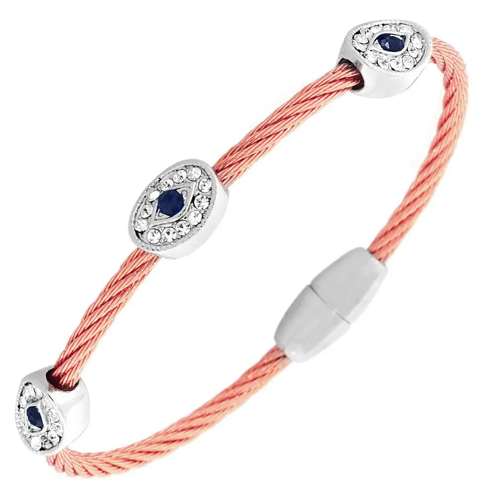 Rose Eye Bangle