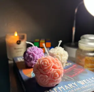 Miniature Flower Candle