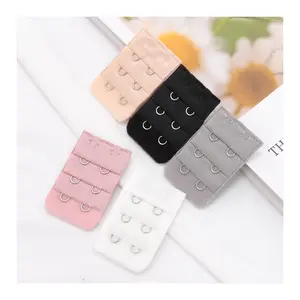 5Pcs/Set Buckle Ladies Useful Bra Extender Elastic Extension Strap Hook Adjustable Belt Intimates Handmade Women DIY Accessories